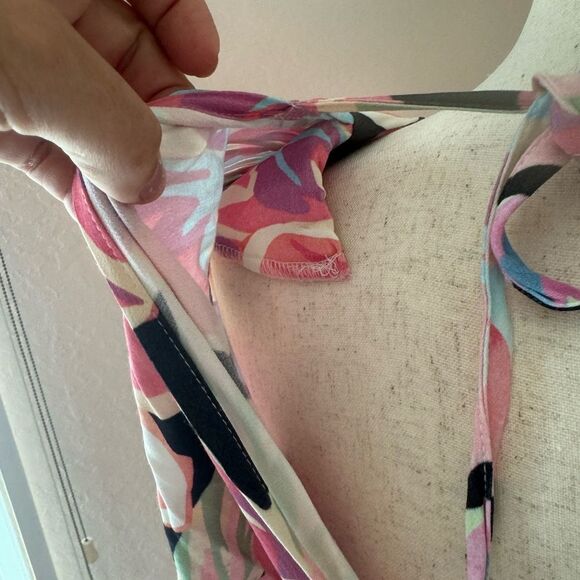 Stunning Sheike Fire Island dress with button sleeves floral pattern aus 12 - Picture 8 of 16